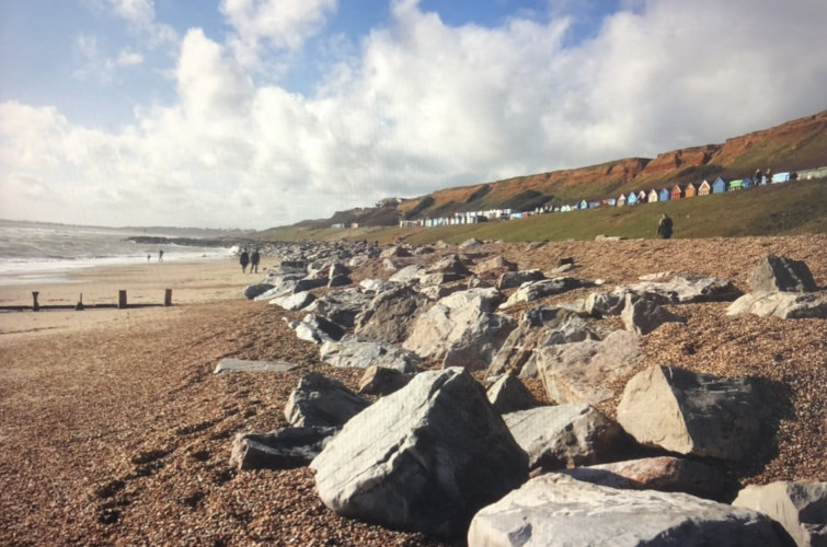 A view at Barton-on-Sea
