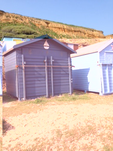 A view at Barton-on-Sea