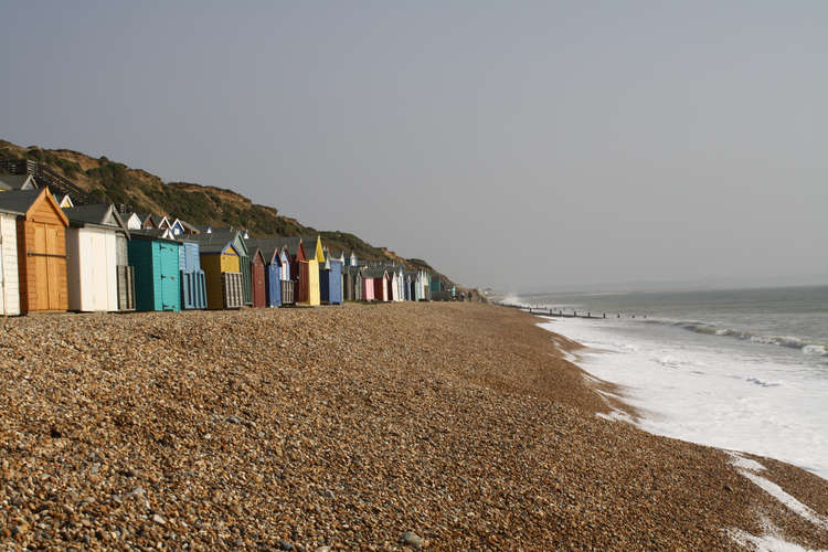 A view at Hordle Cliff