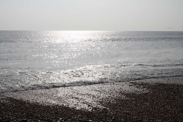 A view at Hordle Cliff